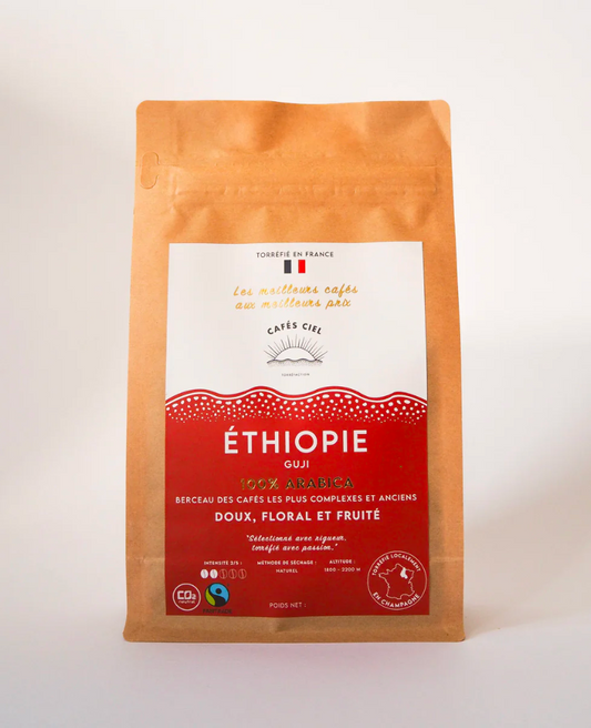Cafés Ciel - ÉTHIOPIE Guji (Fairtrade) - 250g